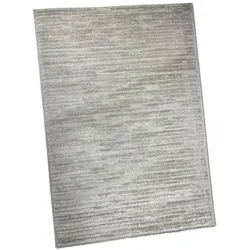 Uni-Teppich Glace Plain Beige 80 x 150 cm