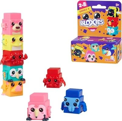 Simba-Dickie Bloxies Spielfiguren Serie 2 (2er-Pack) (sortierter Artikel, 2 Figuren)