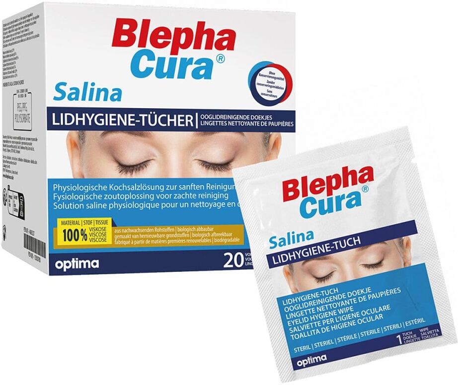 Blephacura Salina Lidhygiene-Tücher 20stk