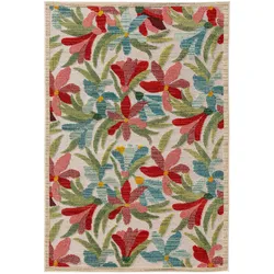 benuta Nest In- & Outdoor-Teppich Noelia Multicolor 120x170 cm - Teppich für Balkon, Terrasse & Garten