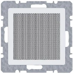 Berker Lautsprecher Q.1 28826089 polarweiss samt (1 Stk.), HiFi + Heimkino Lautsprecher, Weiss