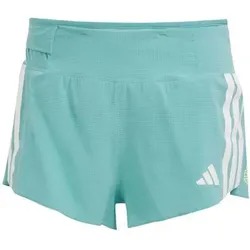 ADIDAS Damen Shorts Adizero Running Gel Pocket (Länge 4 Zoll), Größe L in Türkis Türkis