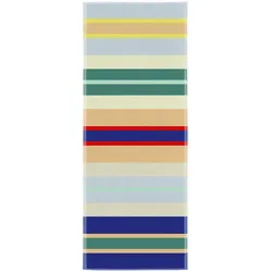 Badetuch Tallinn Streifen bunt mehrfarbig 80x0.4 cm