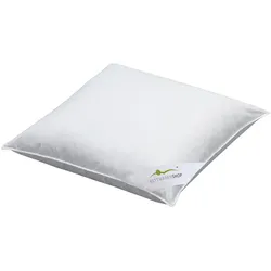 BettwarenShop 3-Kammerkissen Exclusiv Aussen 100% Daunen 65x65 cm