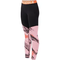 MONS ROYALE CASCADE MERINO FLEX WOMEN Hose 2027 paintbrush pink/black - S