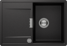 Schock Mono D-100S-FB Stone (MOND100SFBSTO) Unterschrank 45cm flächenbündige Spüle CRISTADUR®
