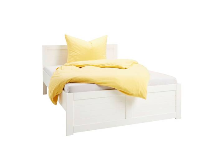 Bett 166/90/206 cm Weiss