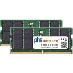 PHS-memory RAM passend für HP ZBook Studio 16 G9 (HP ZBook Studio 16 G9, 2 x 32GB), RAM Modellspezifisch