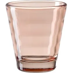 6er-Set Leonardo Trinkglas Verso 210 ml Glas Orange Apricot S (Small)