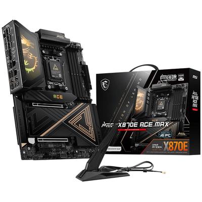 MSI Mainboard "MEG X870E ACE MAX", schwarz, B:24,38cm H:9,2cm T:30,43cm, Mainboards