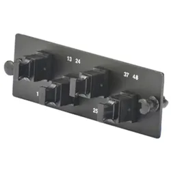 Panduit LWL-Adapterp. 4xMPO/MTP FAPH0412BLMPO