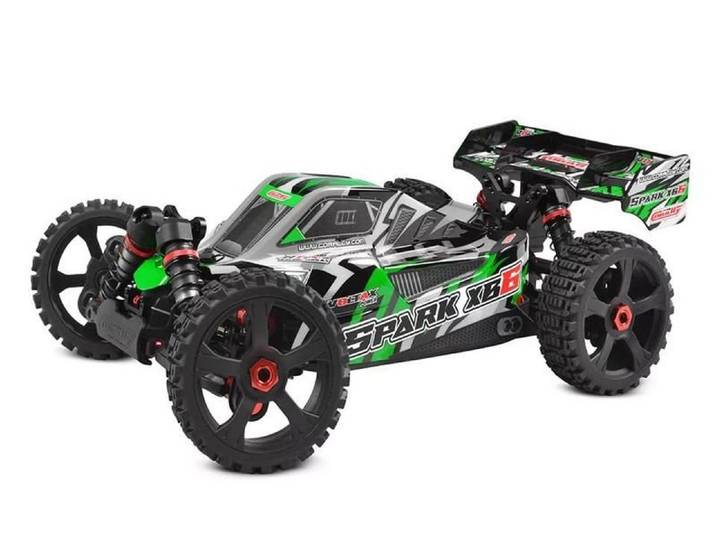 Team Corally RC-Auto Team Corally SPARK XB-6 RTR Grün 6S Brushless Power No Battery/Charger