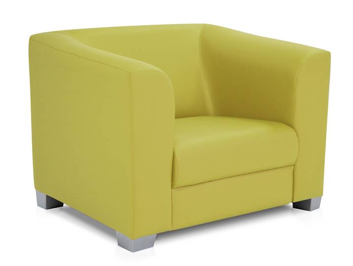 CHICAGO Sessel / Cocktailsessel, Material Kunstleder, grün