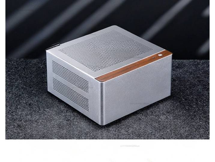 Mini châssis en aluminium pour ordinateur de bureau, châssis compact A4 pour ordinateur de bureau