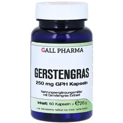 Gerstengras 250 mg GPH Kapseln 60 St