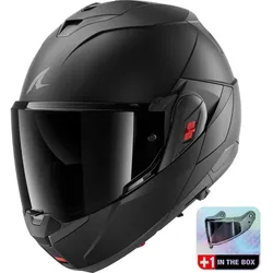 Shark Oxo Dark Shadow Edition Matt Schwarz Gr. XXL 63/64 + gratis Visier