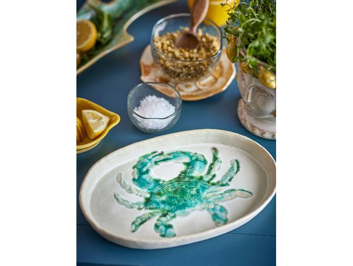 Set d'assiettes Hadden Krebs 4 pièces 18 x 2 x 29cm Vert