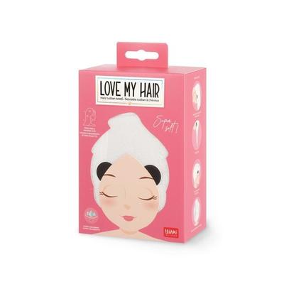 Legami Handtuch für die Haare - Panda
