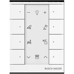 Busch-Jaeger SB-F-8.0.11-84, Thermostat, Weiss