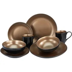 CreaTable, Geschirrset, Glamour Gold
