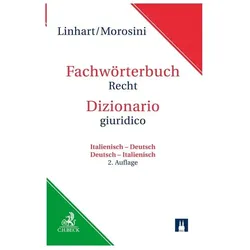 Fachwörterbuch Recht, Sprachbücher von Karin Linhart, Federica Morosini