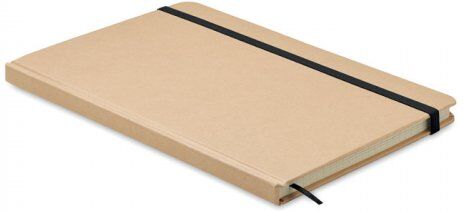 EVERWRITE Notebook A5 rigido in cartone riciclato FSC, 160 pagine Personalizzate o neutre