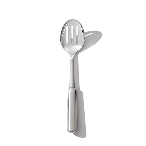 OXO Steel geperforeerde kooklepel met sleuven