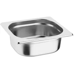 Gastronoble Vogue GN-Behälter GN1/6 - 6,5cm - 1 L - 4 Behälter + Deckel - Edelstahl