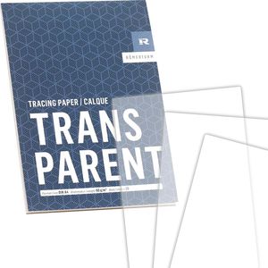 Römerturm Transparentpapier 88808861, A4, weiß, 80g/m², 50 Blatt