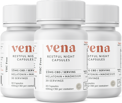 Vena CBD Restful Night CBD Sleep Capsules