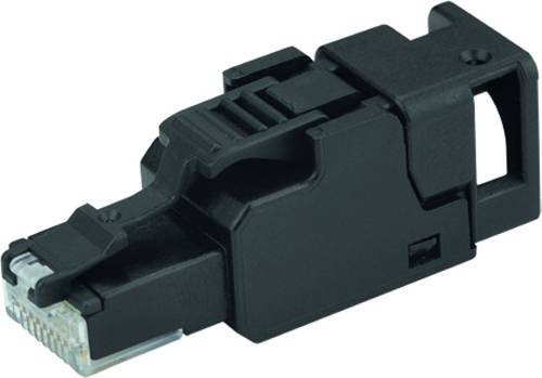 Telegärtner 100023053 ungeschirmter feldkonfektionierbarer RJ45-Steckverbinder UFP8 T568A Cat.6A(IEC), AWG23/1-AWG22/1