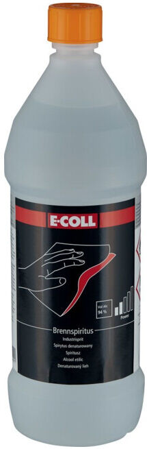 E-COLL Alcool à brûler EE bouteille 1L ; E/D/E (4317784564991)