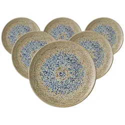 Ritzenhoff & Breker Rimini Dessertteller ø 20,5 cm Mosaik Sand 6er Set