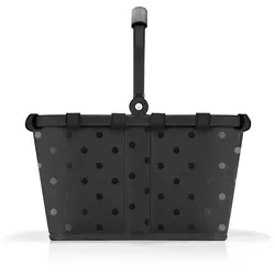 carrybag reisenthel XS - GLOSSY dots blac (BHT 21x33,50x19,50 cm) - schwarz - BHT 21x33,50x19,50 cm