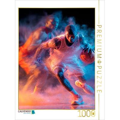 CALVENDO Puzzle Angriff und sportliche Dynamik | 1000 Teile Lege-Größe 64x48cm Foto-Puzzle für glückliche Stunden