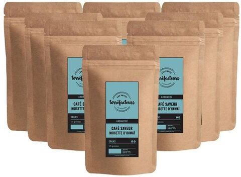 lesPetitsTorrefacteurs Les Petits Torréfacteurs - Haselnuss Aromatisierte Kaffeebohnen 1 Kg - MaxiCoffee