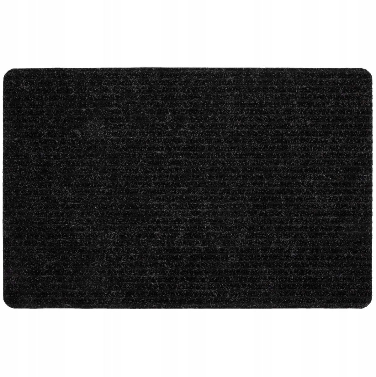Antislip Textiel Deurmat Antraciet 40 x 60 cm - Ideaal voor Binnen & Buiten