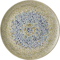 Platzteller RIMINI Mosaik (BHT 32x2,50x32 cm) - beige - BHT 32x2,50x32 cm