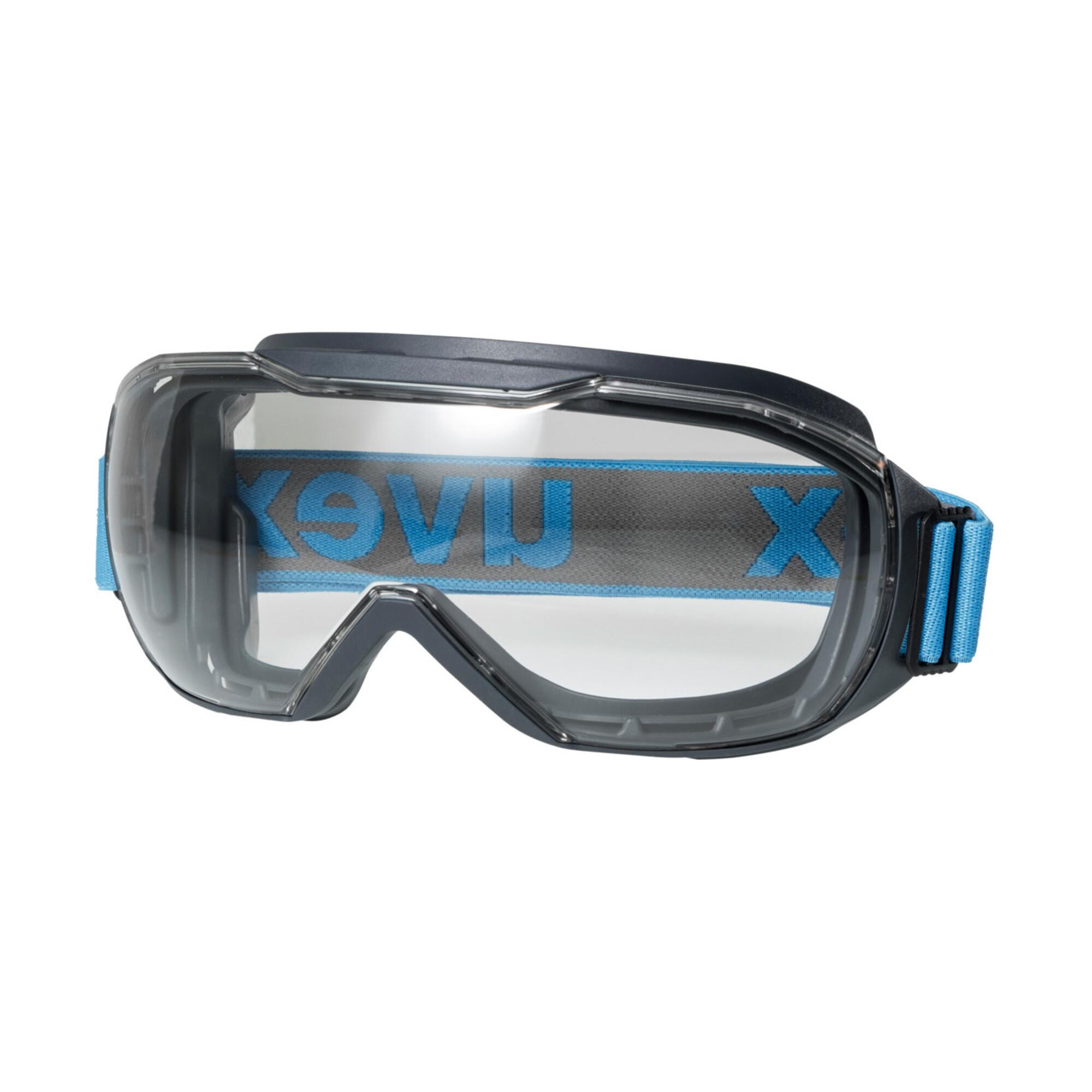 uvex Vollsicht-Schutzbrille uvex megasonic, Scheibentönung: CLEAR (9320265)