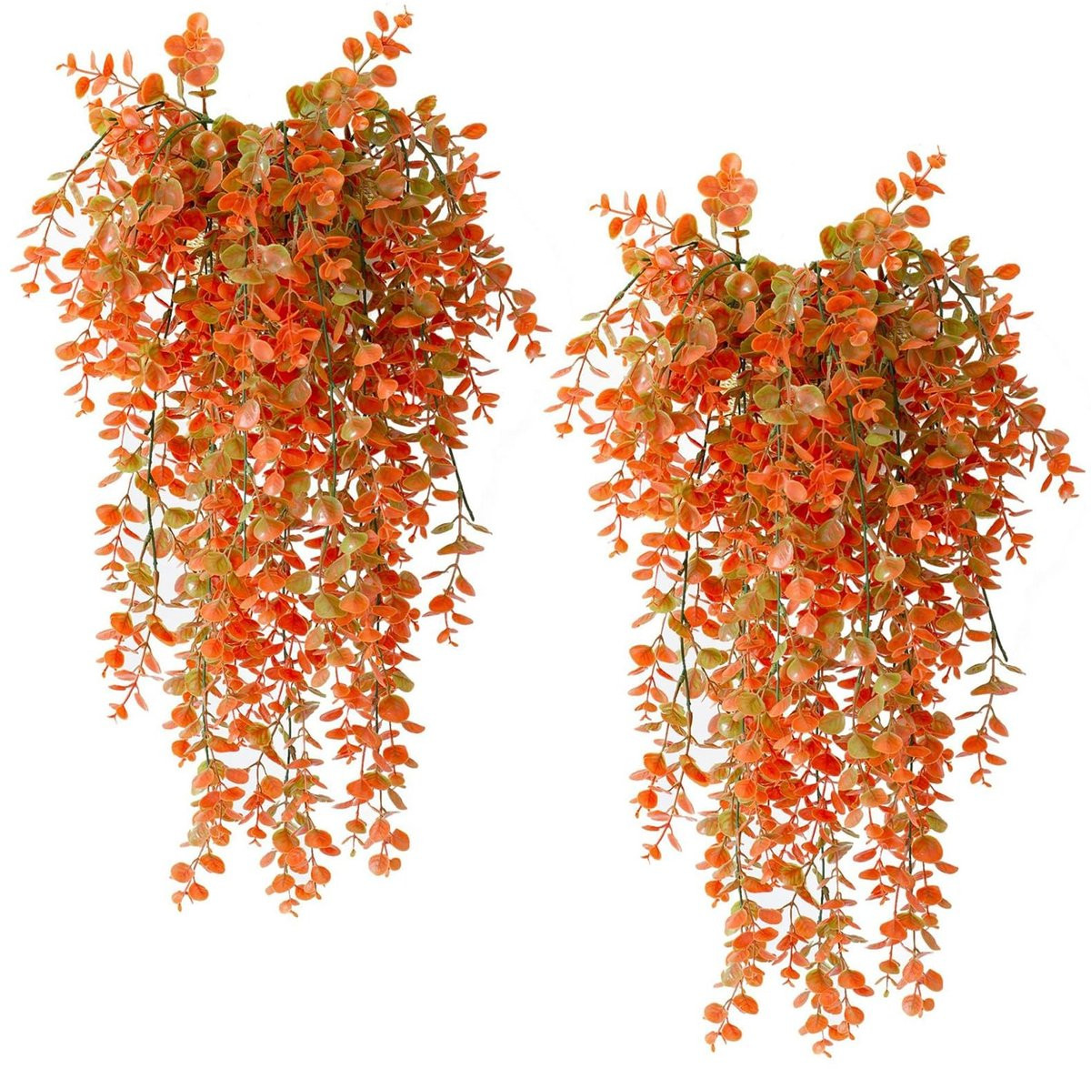 Aladdien Eucalyptuswijnstok Kunstmatige Hangplanten - 2 stuks - Voor binnen en buiten