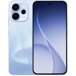 OPPO Reno15 F (256 GB, Aurora Blue, 6.57", Dual SIM, 5G), Smartphone, Blau