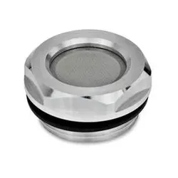 Belüftungs- / Entlüftungssiebe, Aluminium, mit Edelstahl-Gewebe (7403-AL-G1-500)