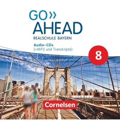 Go Ahead - Realschule Bayern 2017 - 8. Jahrgangsstufe - , CD, 9783060342334