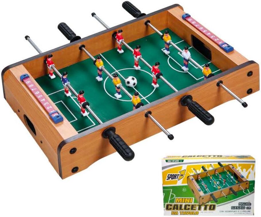mandelli Da Tavolo Calciobalilla 706200401 Sport One Da Tavolo Per Bambini Da 3 + Anni - Da Tavolo