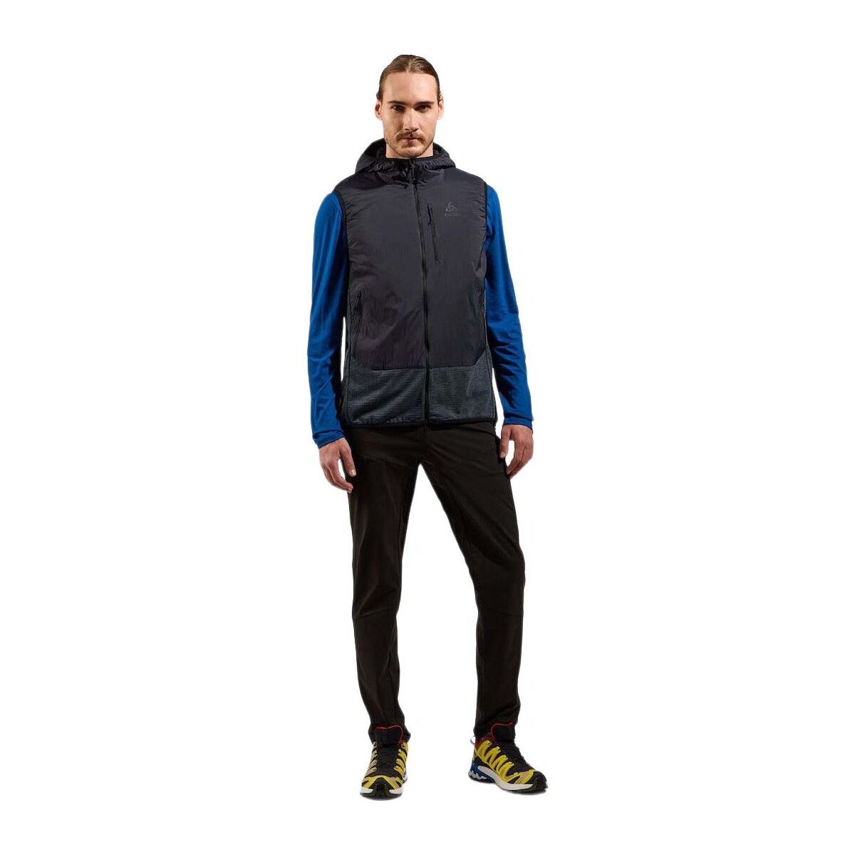 Odlo The Ascent Wool Insulated Hybrid Vest black (15000) M 528942-15000-M