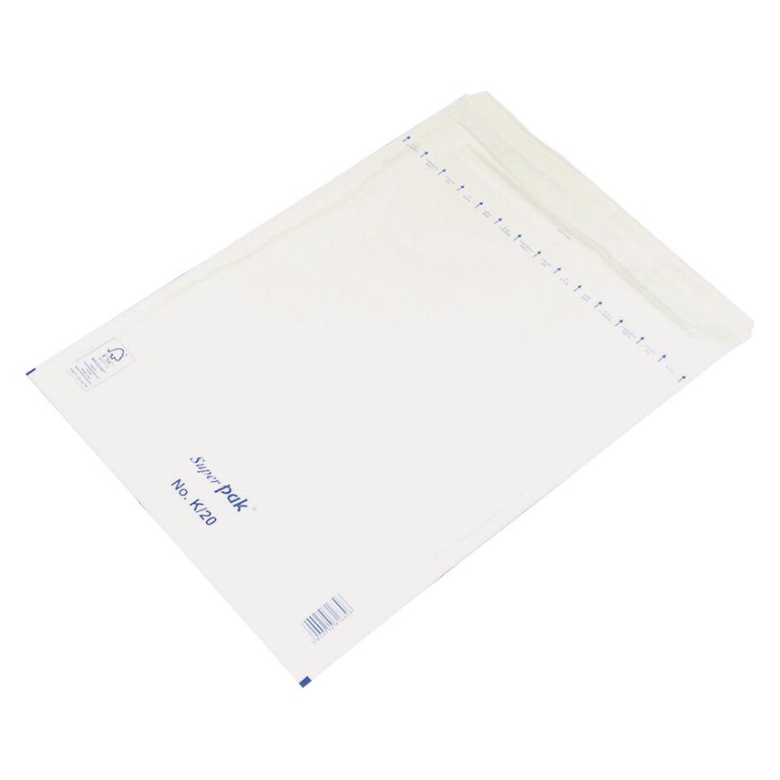 Office Products Selbstklebender luftpolsterumschlag, hk, c13, 150x215mm/170x225mm, 10 stück, weiss (C13, 10x) (15321312-14)