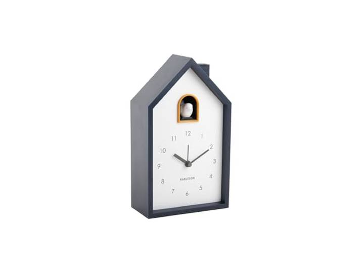 Karlsson Wecker Modern Cuckoo - Blau - 12x6x20cm