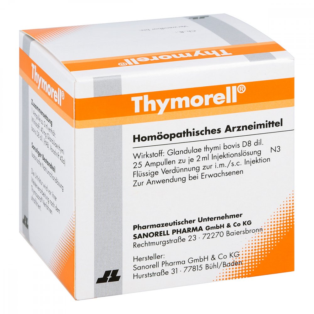 Sanorell Pharma GmbH Thymorell Injektionslösung in Ampullen 10794923
