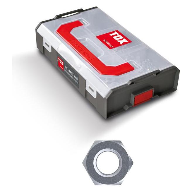 Tox L-Boxx Mini Muttern DIN 934 Sortiment (670 Stk.) (1 Stk.) (B0CF9G6VZT)