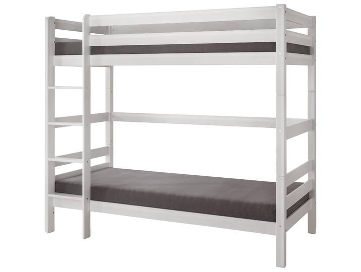 Kinderbett Pino weiss Buche 90 x 200 cm - Kinderbett